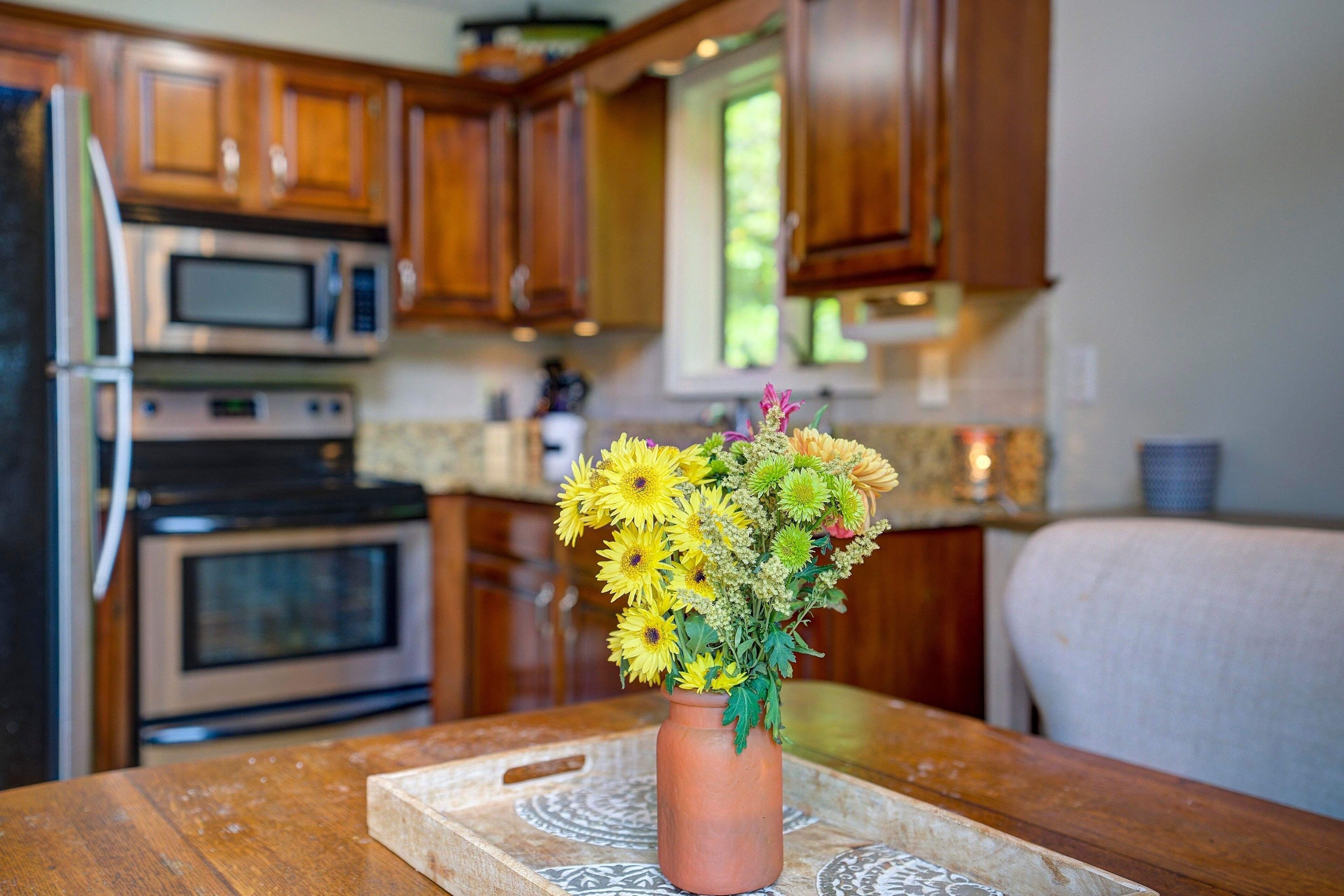 Microwave, oven, stovetop