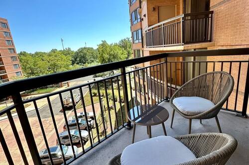Appartement Confort, 1 chambre, balcon, vue sur le parc | Vue sur le parc