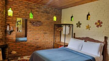 Superior Double Room, Lanai, Hill View | Individually decorated, laptop workspace, free WiFi, bed sheets