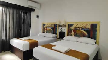 Comfort Quadruple Room, Patio, Garden View | Desk, free WiFi