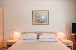 1 dormitorio, wifi gratis, ropa de cama