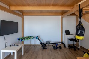 Fitness facility - Modern flat with fantastic sea views, only 400 metres to the beach (Crikvenica)