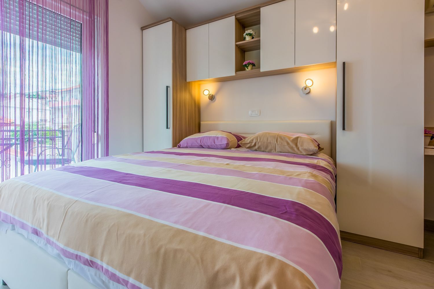 1 bedroom, WiFi (free), bed sheets