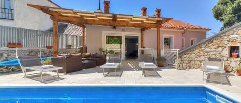 Una piscina climatizada