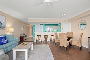 Condo, Multiple Beds, Balcony, Ocean View (Emerald Beach Resort 234) | Living area