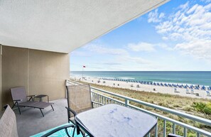 Condo, Multiple Beds, Balcony, Ocean View (Emerald Beach Resort 234) | Outdoor dining