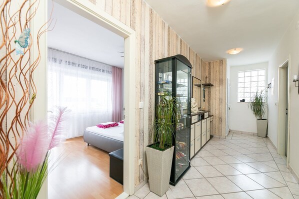 1 soveværelse, skrivebord, gratis Wi-Fi, sengetøj