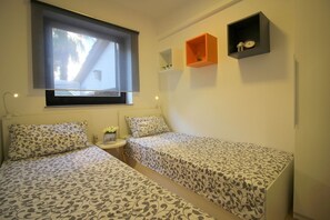 2 Schlafzimmer, Schreibtisch, kostenloses WLAN, Bettwäsche