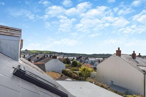 Blick von der Unterkunft