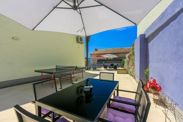 Restaurante al aire libre