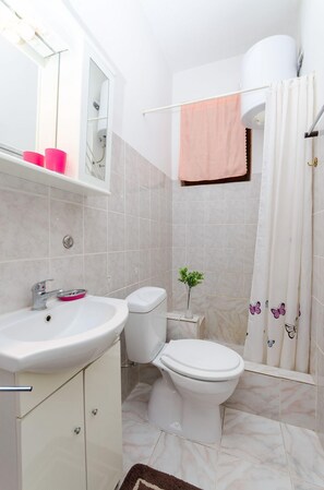 Dusche, Handtücher