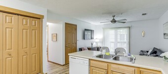 3 Mi to Wvu: Condo w/ Deck in Morgantown