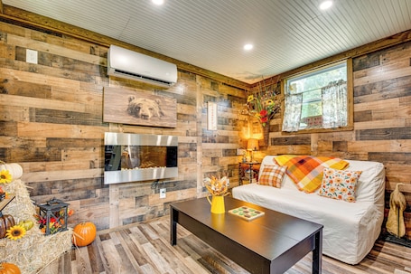 Apartment (0 Bedroom) | Front of property. Creek Access, Fire Pit & Grill: Summerville Studio