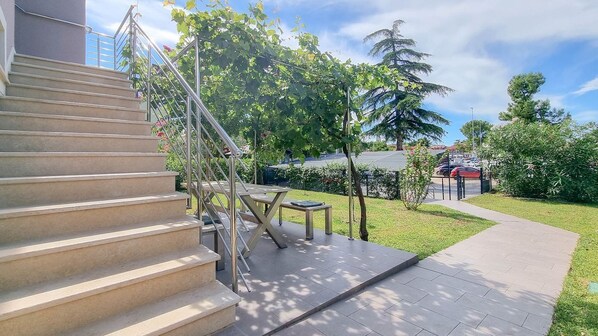 Overnattingsstedets uteområder