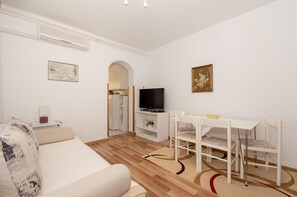 Living area - Bright apartment only 20 minutes to the beach with 2 terraces (Rovinj)