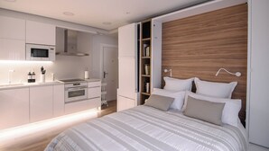 Apartment, 1 Bedroom, Balcony, City View | Living room | Books - Apartamentos Casalarreina (Casalarreina)