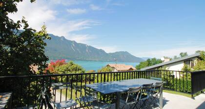 Comfortable villa with a view of Lake Bourget