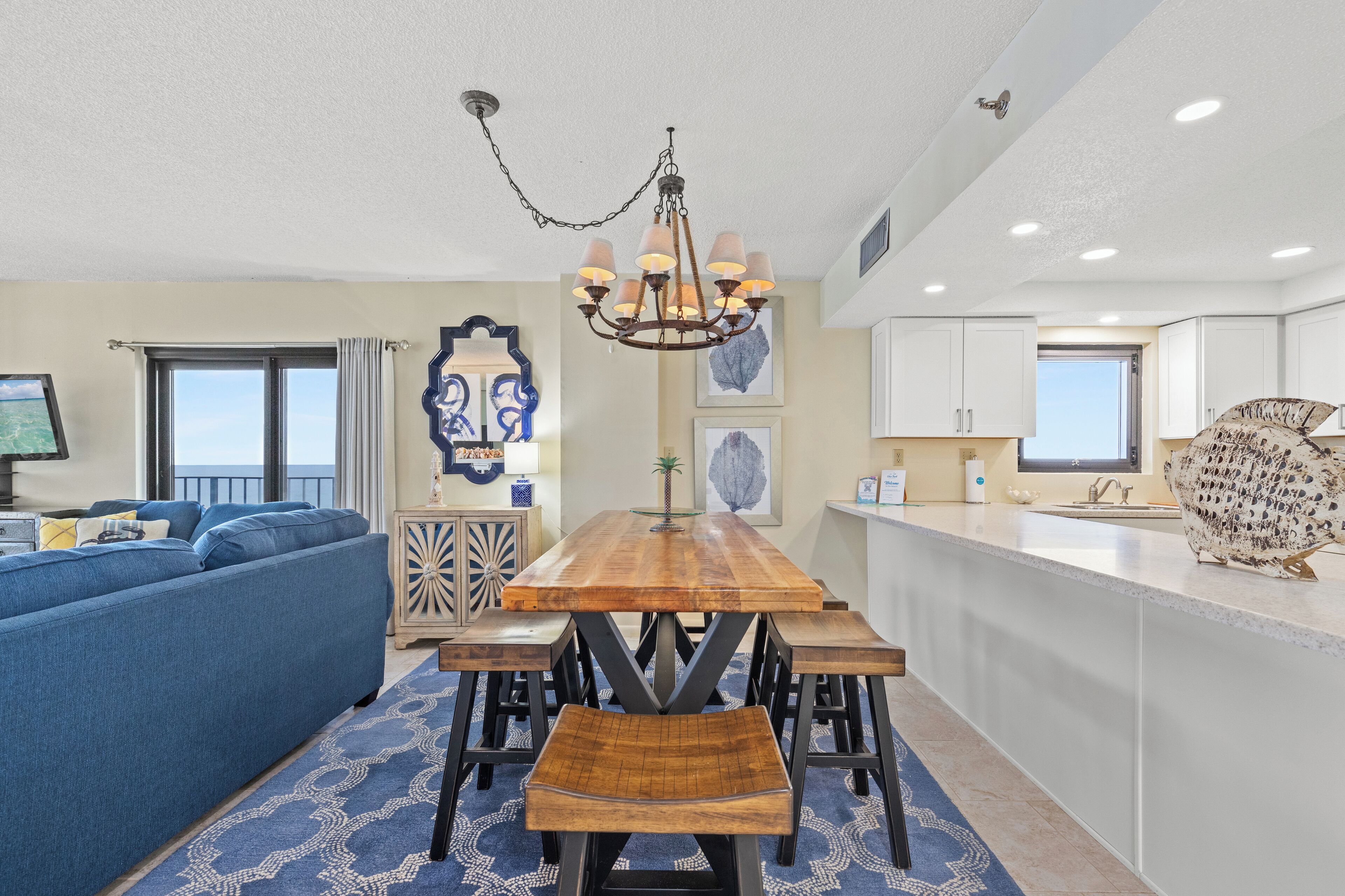 Condo, Multiple Beds, Balcony, Ocean View (Watercrest 1110 | Sunset Haven) | Dining
