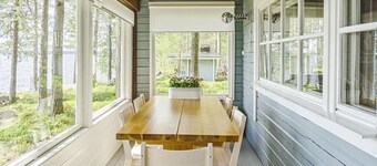 Lake cottage and Finnish sauna for nature lovers