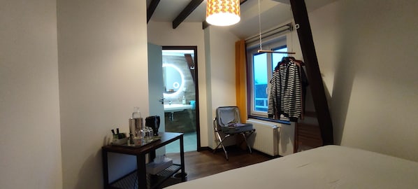 1 soverom, strykejern/-brett, wi-fi og sengetøy