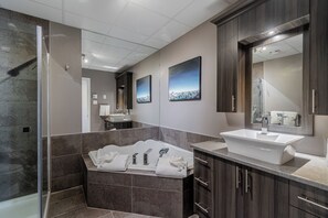 Hair dryer, towels