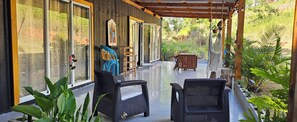 Comfort Bungalow | Terrace/patio - Rincón de Paz (Jarabacoa)