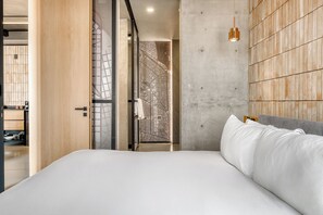 Standard Apartment, 1 Bedroom | 1 bedroom, premium bedding, in-room safe, blackout drapes - Boga Mexico City by Lumina (Mexico City)