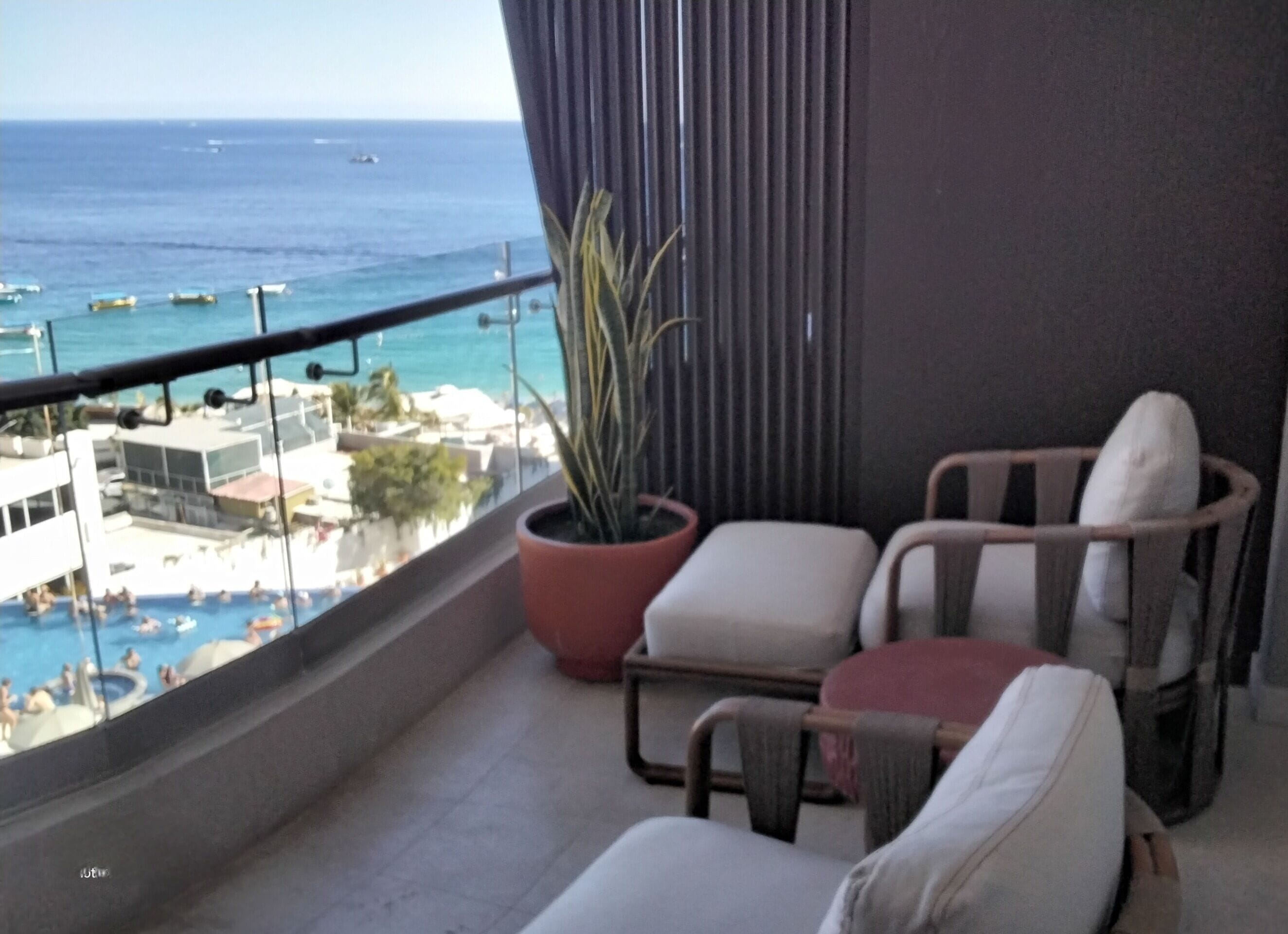 Classic Double Room, Balcony, Bay View | Balcony view