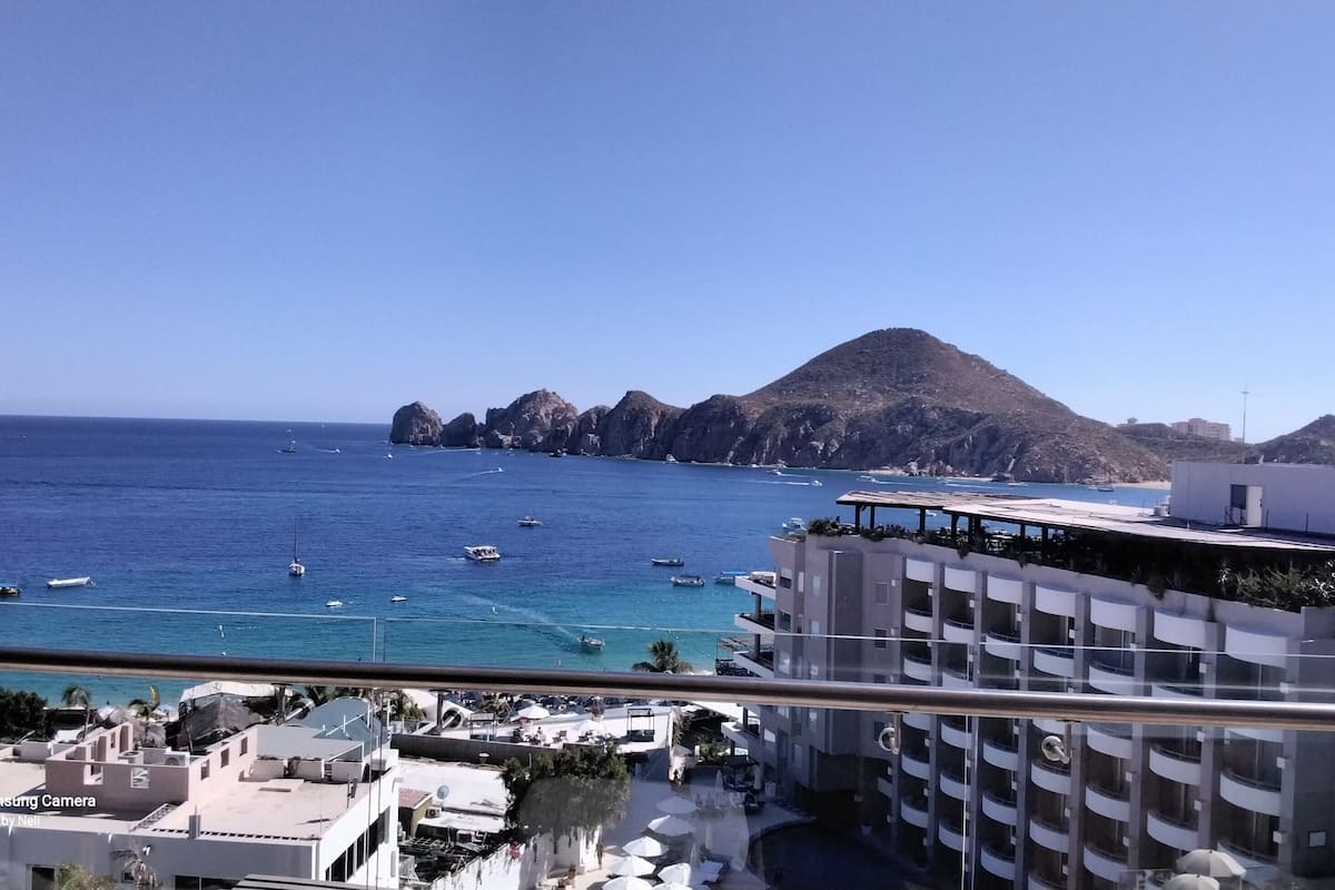 Classic Double Room, Balcony, Bay View | Balkoni