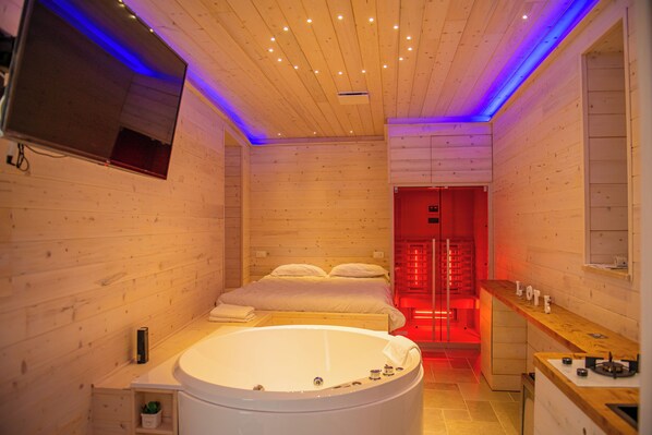 Suite Studio Luxe | Literie de qualité supérieure, minibar, ameublement personnalisé