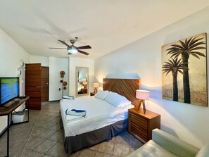 4 dormitorios, tabla de planchar con plancha, wifi y ropa de cama