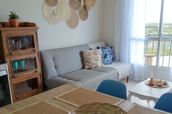 Premium Apartment, Pool Access, Beach View | Living area | 32-inch Smart TV with digital channels, Netflix, pay movies