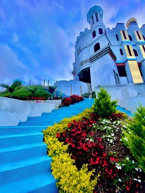 Façade de l’hébergement