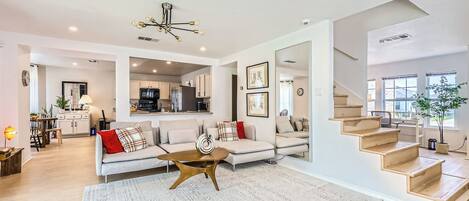 TV connectée, cheminée