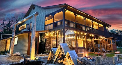 Norris Lake Resort-20 bdrm,sleeps 70! hotubs, docks, 7 firepits, sxs, rent boats
