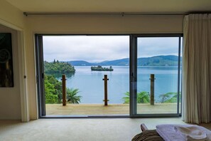 Interior - The Lake House | Stunning Views + Private Jetty (Okere Falls)