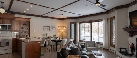 Televisio, takka, stereot