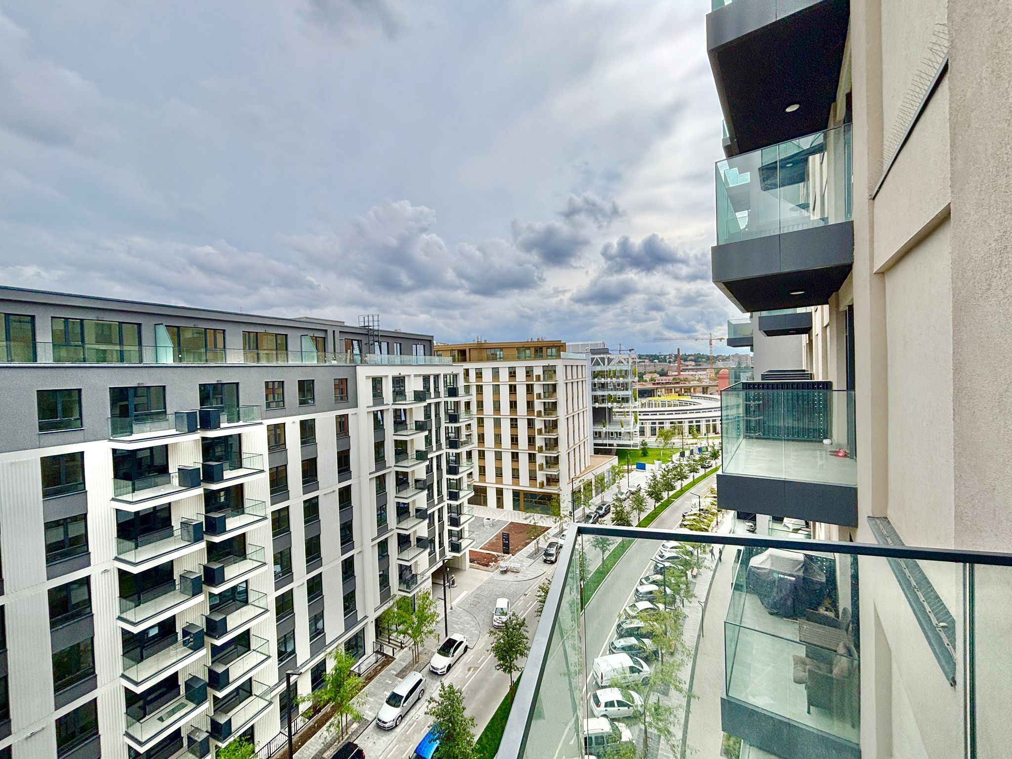高级公寓, 外廊, 城市景观 | 街景
