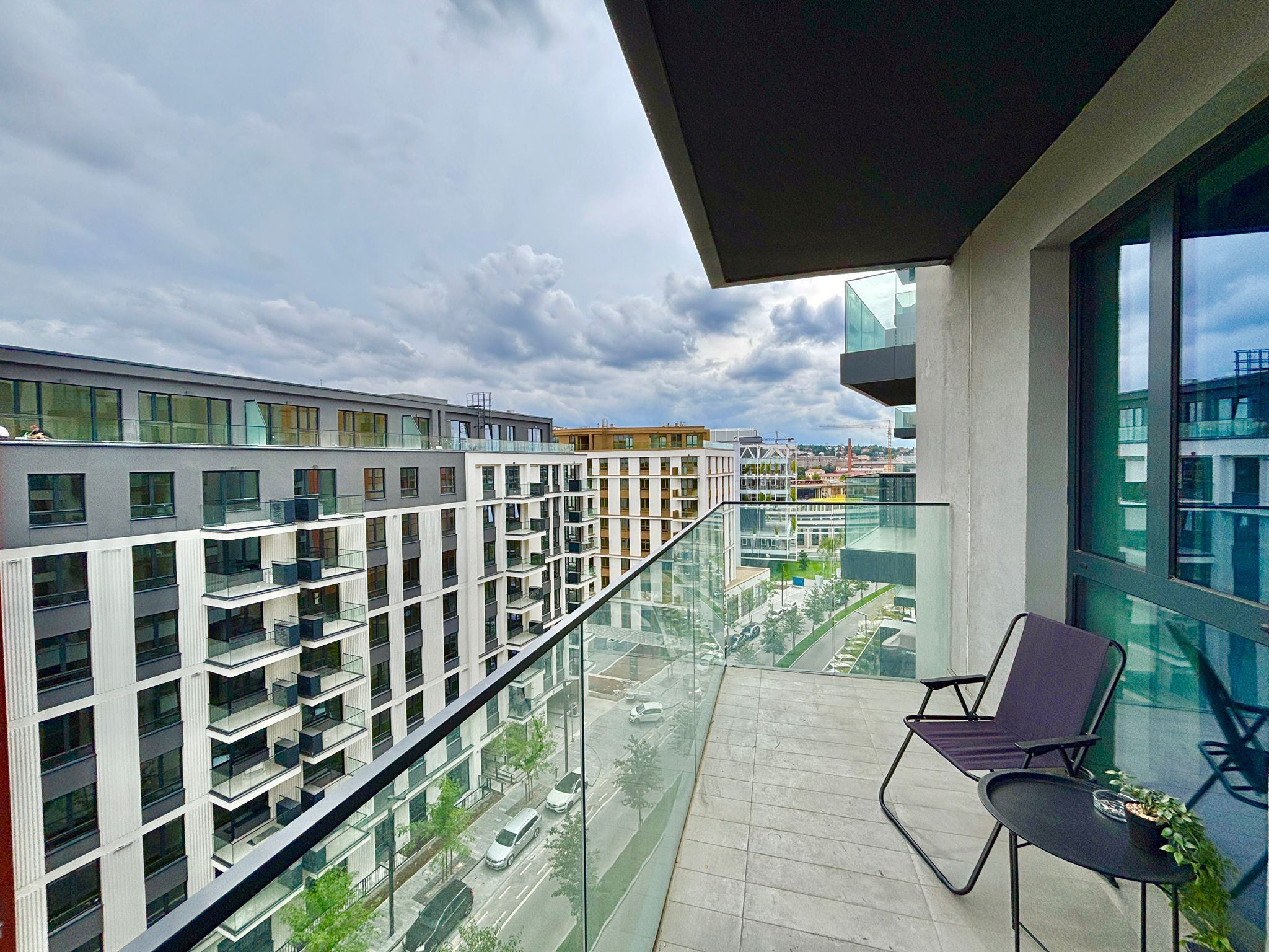 ซูพีเรียอพาร์ทเมนท์, ระเบียง, วิวเมือง | ลานระเบียง/นอกชาน