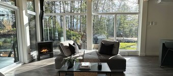 Scenic & Bright | Sauna • Fire • 20 min Tremblant