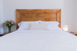 Deluxe Apartment, 1 Bedroom | Premium bedding, down comforters, Select Comfort beds, in-room safe - Josefa Suites (La Paz)