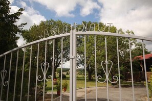 Enceinte de l’hébergement