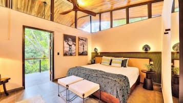 Deluxe Quadruple Room, Garden View | Premium bedding, memory foam beds, minibar, individually decorated