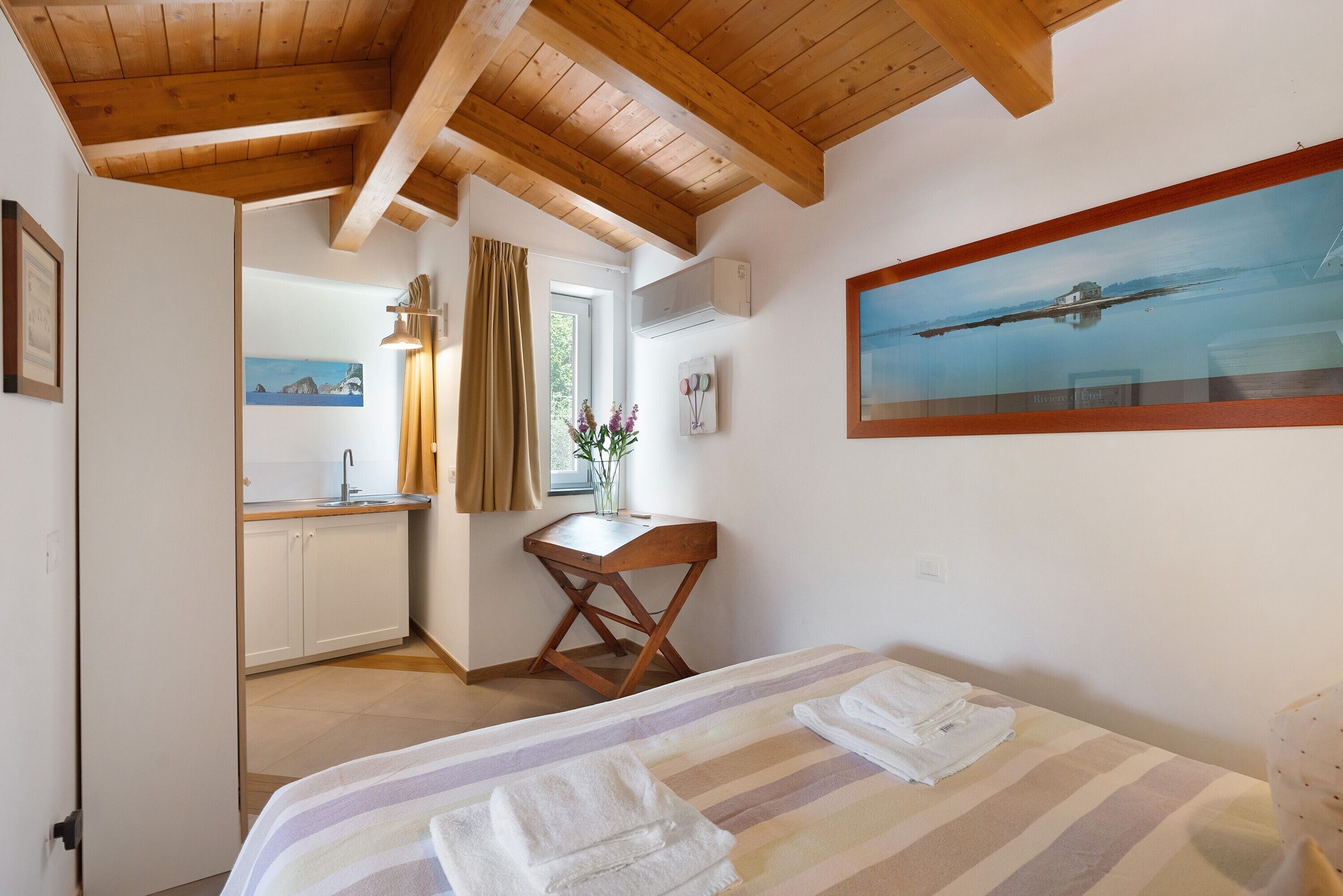 1 sovrum, strykjärn/strykbräda, gratis wi-fi och sängkläder