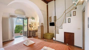 1 chambre, fer et planche Ă  repasser, Wi-Fi gratuit, draps fournis