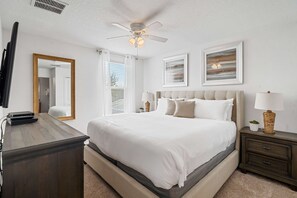 6 عدّة غرف نوم ومكواة/لوح كي وواي فاي وملاءات أسرّة