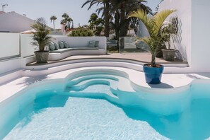Pool - 'Sierra Del Mar - 12 Personen' with Sea View, Private Pool and Wi-Fi (Playa del Ingles)