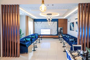 Luxury Villa, Patio, Garden View | Living area