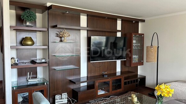 Apartment | Living area - Depto nuevo en sector alto de Las Condes (Santiago)