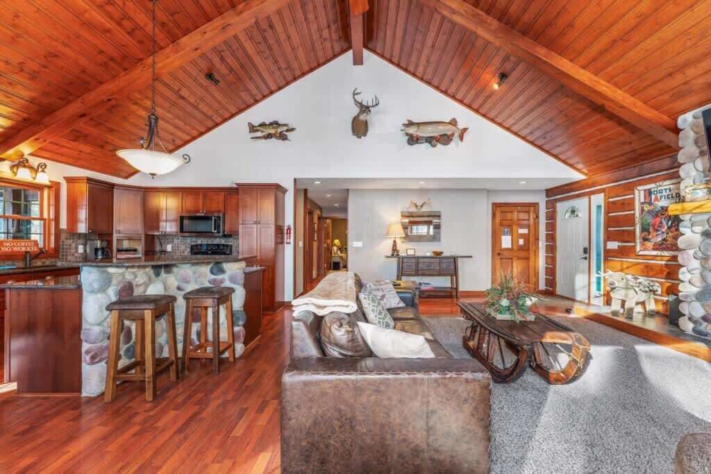 TV, fireplace, table football, offices